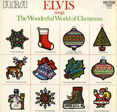 Elvis Presley - France - The Wonderful World Of Christmas (443 031) M-