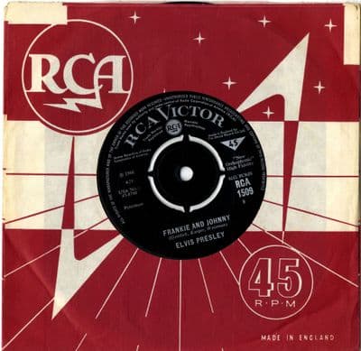 Elvis Presley - Frankie And Johnny/Please Don't Stop Loving Me (1509) Ex