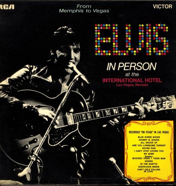 Elvis Presley - From Memphis To Vegas (SF 8080/81) 2 LP Set - Glossy Sleeve