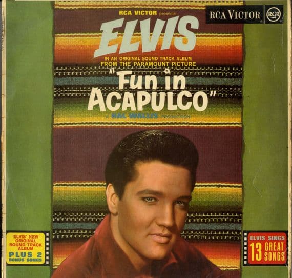 Elvis Presley - Fun In Acapulco (RD 7609) RCA Victor - Red Spot