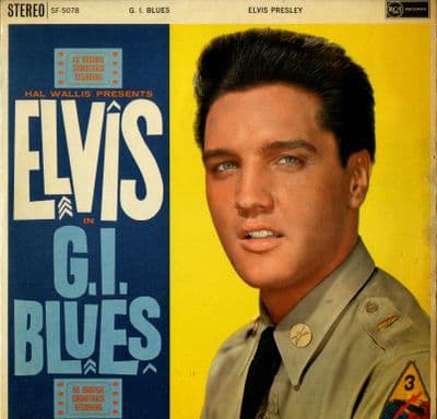 Elvis Presley - G.I. Blues (SF 5078) Living Stereo Original 1960