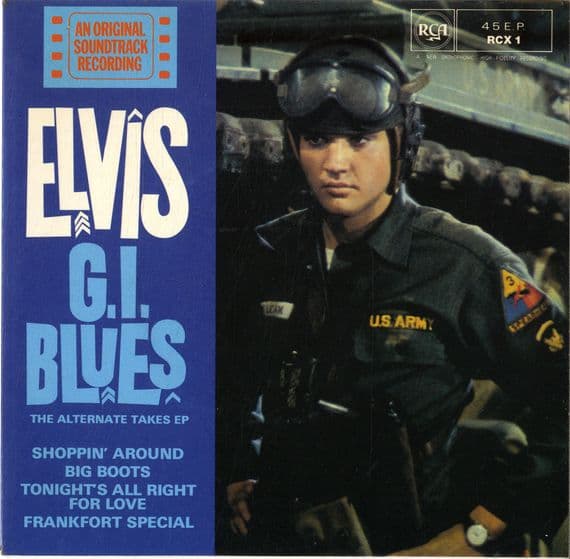 Elvis Presley - G.I.Blues  - The Alternate Takes EP (RCX 1) M-/M-