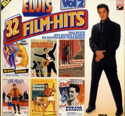 Elvis Presley - Germany - 32 Film Hits Vol. 2 (NL 89550) 2 LP Set - M-