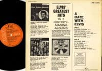 Elvis Presley - Germany - A Date With Elvis (SVA-S 1016) Orange Label