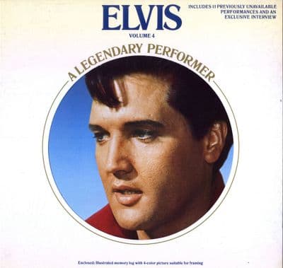 Elvis Presley - Germany - A Legendary Performer Vol. 4 (PL 84848) M-/M-