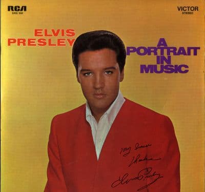 Elvis Presley - Germany - A Portrait In Music (SRS 558) Gatefold Sleeve  with Poster