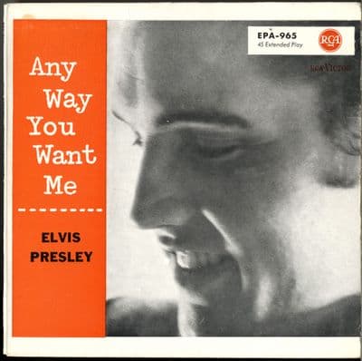 Elvis Presley - Germany - Any Way You Want Me (EPA 965) Ex/Ex