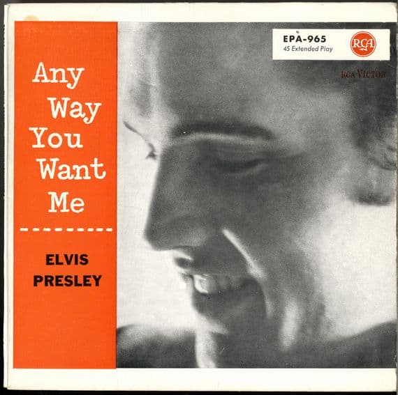 Elvis Presley - Germany - Any Way You Want Me (EPA 965) Ex/Ex