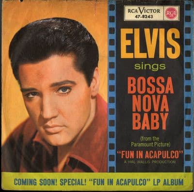Elvis Presley - Germany - Bossa Nova Baby/Witchcraft (47-8243)