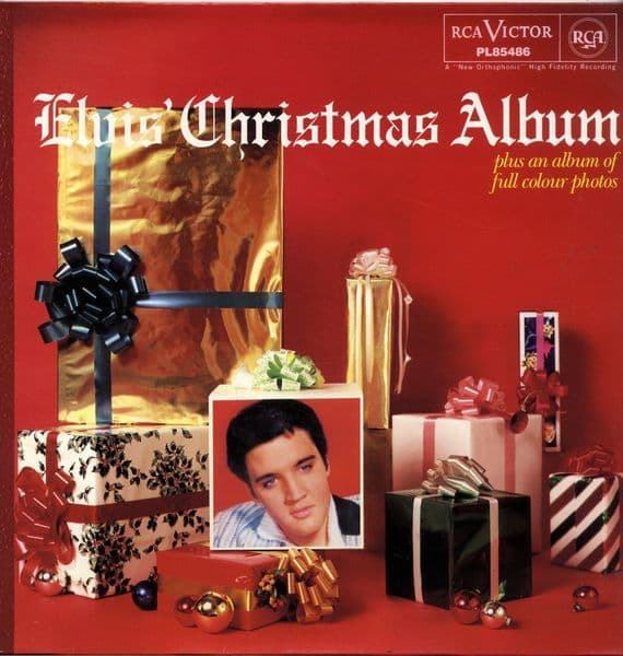 Elvis Presley - Germany - Elvis' Christmas Album (PL 85486) Gatefold Sleeve - Green Vinyl - Ex/M-