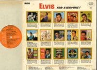 Elvis Presley - Germany - Elvis For Everyone (LSP 3450) Orange Label