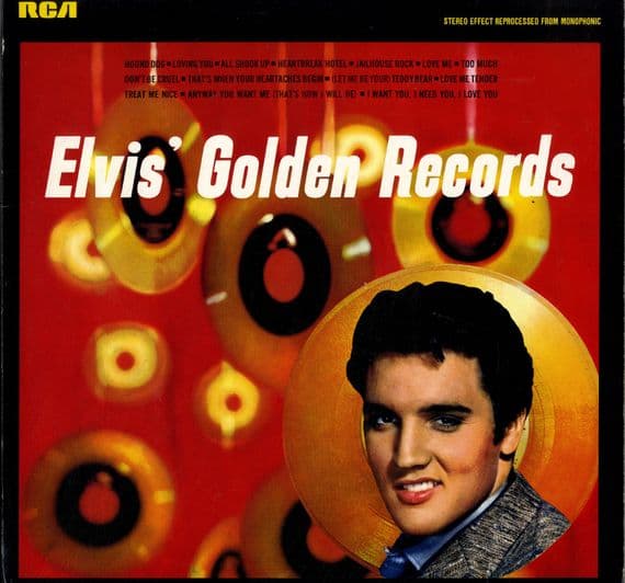 Elvis Presley - Germany - Elvis'  Golden Records (NL 81707) M-