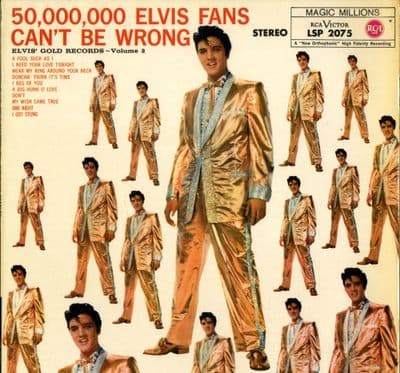 Elvis Presley - Germany - Elvis' Golden Records Volume 2 (LSP 2075) Orange Label