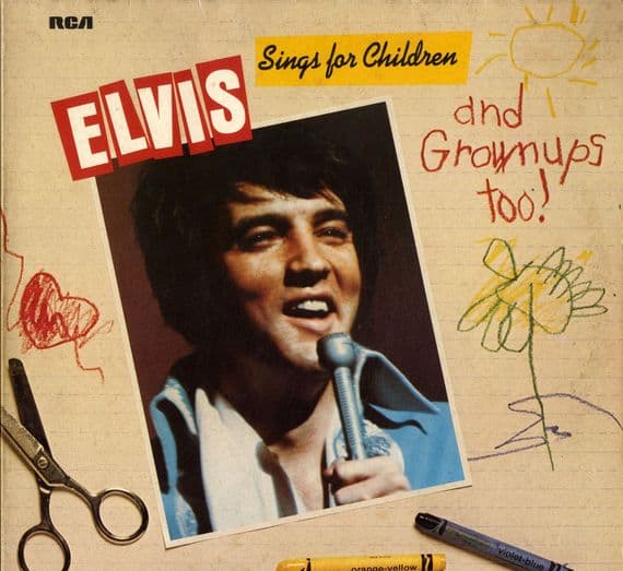 Elvis Presley - Germany - Elvis Sings for Children and  Grownups Too !  (PL 12901) M-