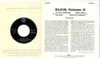 Elvis Presley - Germany - Elvis Vol. 2 (EPA 993) Ex/M-