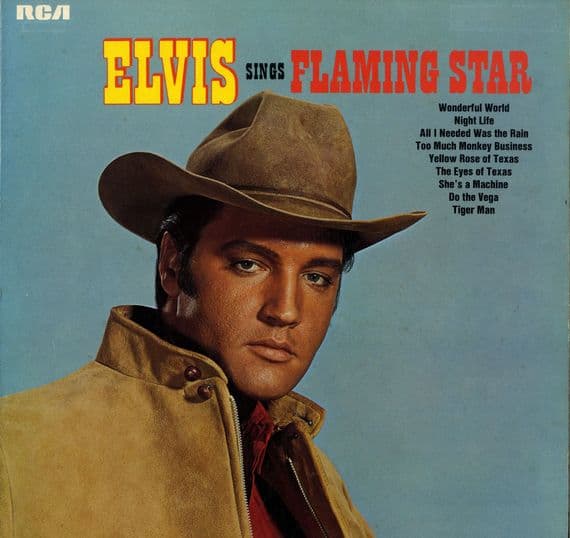 Elvis Presley - Germany - Flaming Star (INTS 1012)