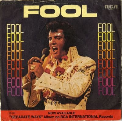 Elvis Presley - Germany - Fool/Steamroller Blues (74-0910