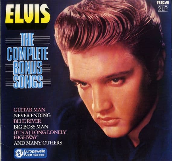Elvis Presley - Germany - The Complete Bonus Songs (NL 45180) 2 x LP Set - M-