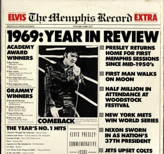 Elvis Presley -Germany - The Memphis Record (PL 86221) 2 LP Set