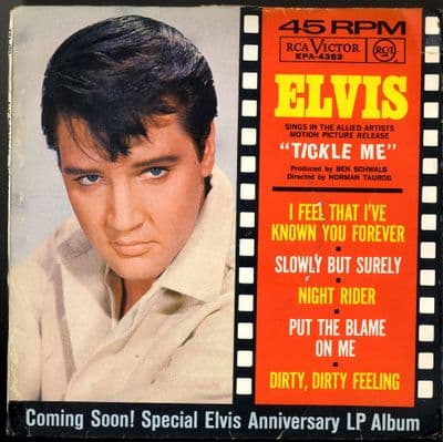 Elvis Presley - Germany - Tickle Me (EPA 4383)
