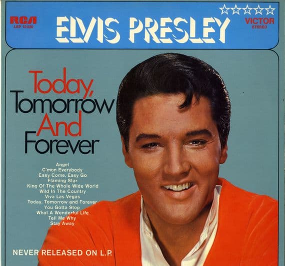 Elvis Presley - Germany - Today, Tomorrow And Forever (LSP 10 220)