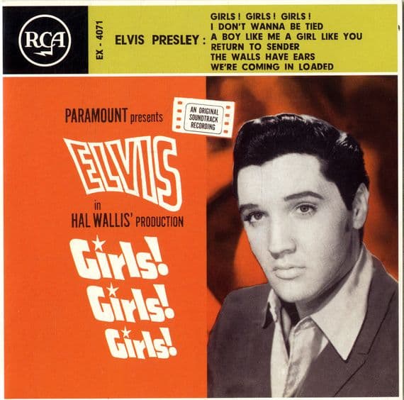 Elvis Presley -Girls Girls Girls (EX 4071) M/M