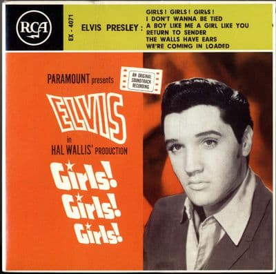 Elvis Presley -Girls Girls Girls (EX 4071) M-/M