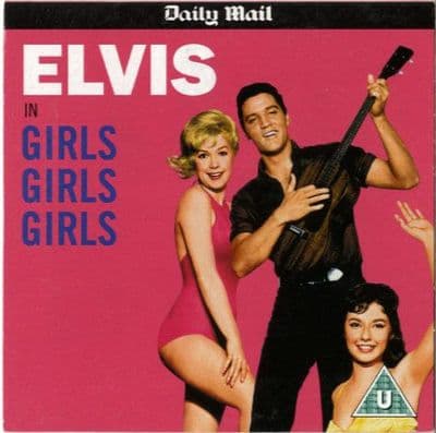 Elvis Presley - Girls Girls Girls (Film) Daily Mail DVD
