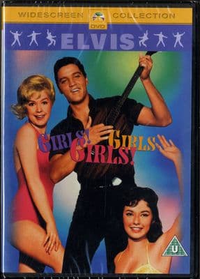 Elvis Presley - Girls Girls Girls- Paramount DVD - New/Sealed