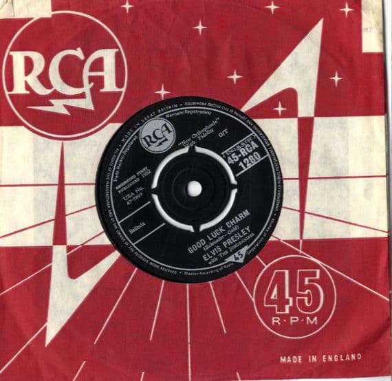 Elvis Presley - Good Luck Charm/Anything That's Part Of You (1280)