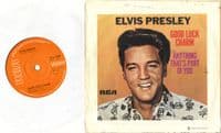 Elvis Presley - Good Luck Charm/Anything That's Part Of You (2704) Solid Centre - M-