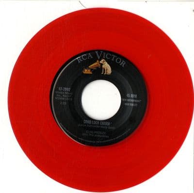 Elvis Presley - Good Luck Charm/Anything That's Part Of You (47-7992) Red Vinyl - M/M