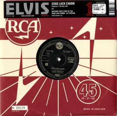 Elvis Presley - Good Luck Charm/Anything Thats Part Of You/Good Luck Charm (Alt)  10