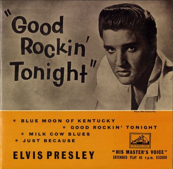 Elvis Presley - Good Rockin' Tonight (7EG 8256)  Coloured Vinyl - M/M