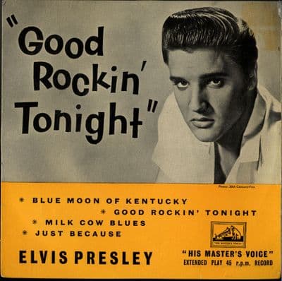 Elvis Presley - Good Rockin' Tonight (HMV 7EG 8256)