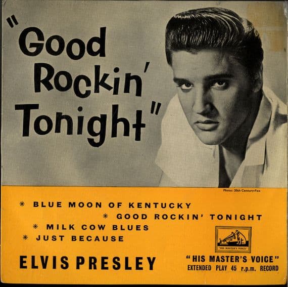 Elvis Presley - Good Rockin' Tonight (HMV 7EG 8256)