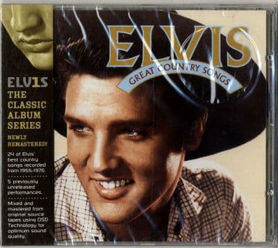 Elvis Presley - Great Country Hits -  EU CD - New/Sealed