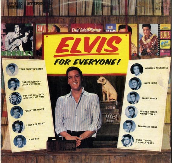 Elvis Presley - Greece - Elvis For Everyone (RCLP 20073