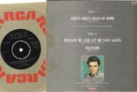 Elvis Presley - Green Green Grass Of Home/Release Me/Solitaire (RCA 405) Poster Sleeve