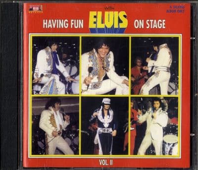 Elvis Presley - Having Fun With Elvis On Stage Vol.  2 - Boxcar CD