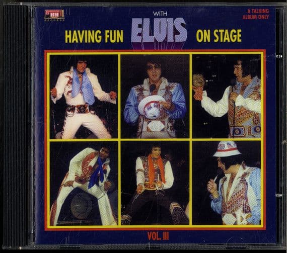 Elvis Presley - Having Fun With Elvis On Stage Vol.  3 - Boxcar CD