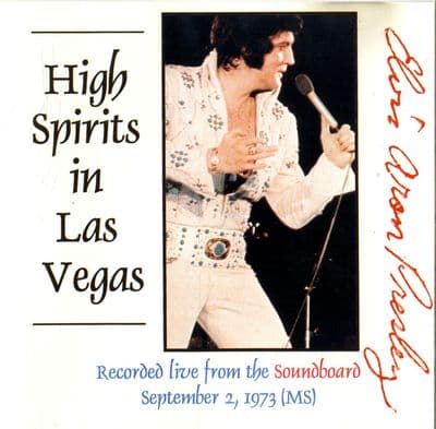Elvis Presley - High Spirits In Vegas - Union CD