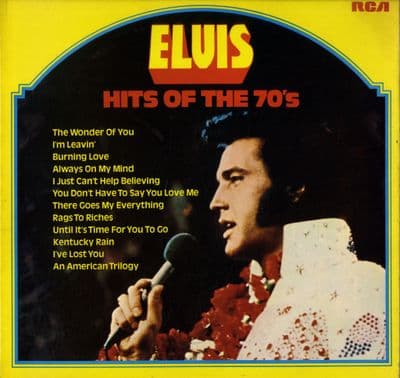 Elvis Presley - Hits Of The 70's (LPL1 7527) M-