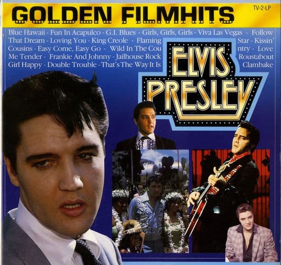 Elvis Presley - Holland - Golden Film Hits (ADEH 130) 2 x LP Set - M-