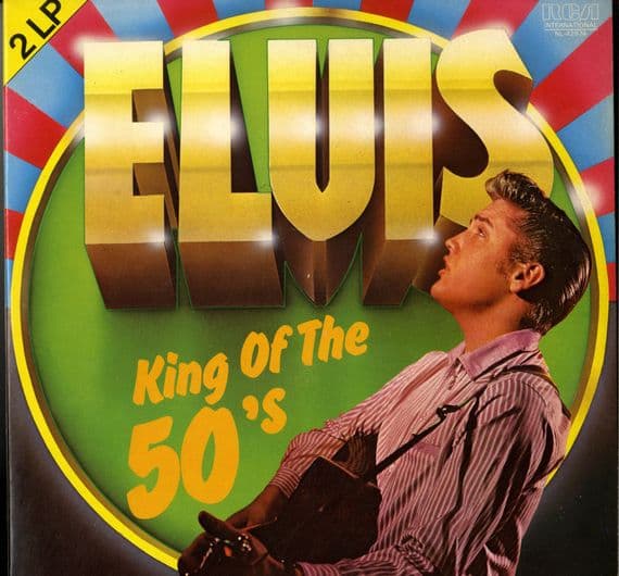 Elvis Presley - Holland - King Of The 50's (NL 42974) 2 LP Set - M-