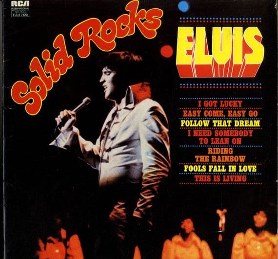 Elvis Presley - Holland - Solid Rocks (FJL2 7120)2 x LP Set - M-