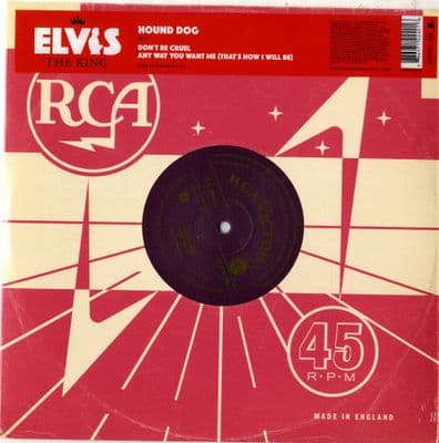Elvis Presley - Hound Dog/Don't Be Cruel /Any Way You Want Me - 10
