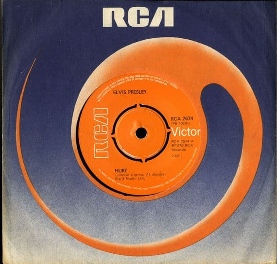 Elvis Presley - Hurt/For The Heart (2674) M-