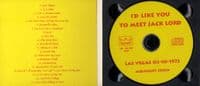 Elvis Presley - I'd Like You To Meet Jack Lord - Crown CD