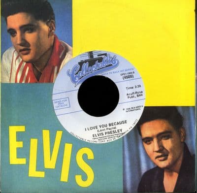 Elvis Presley - I Love You Because/Tryin' To Get To You (4505) M